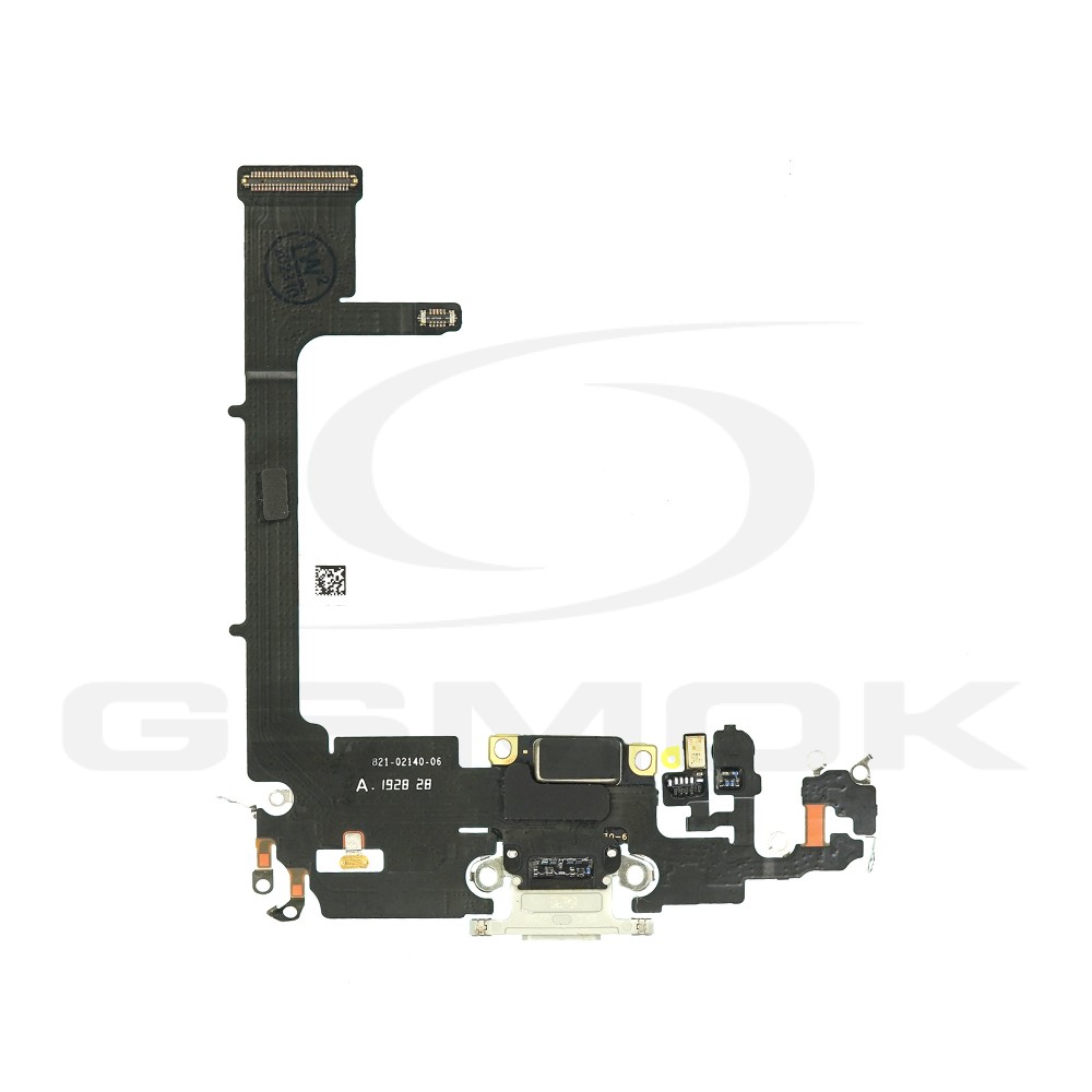PCB BOARD / FLEX WITH CHARGE CONNECTOR FOR IPHONE 11 PRO MAX WHITE PULLED