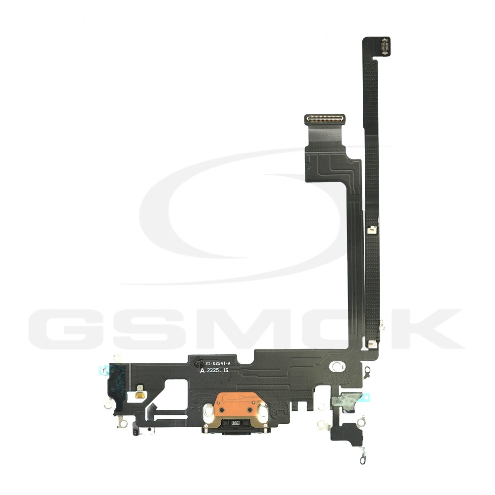PCB BOARD / FLEX WITH CHARGE CONNECTOR FOR IPHONE 12 PRO MAX BLACK PULLED