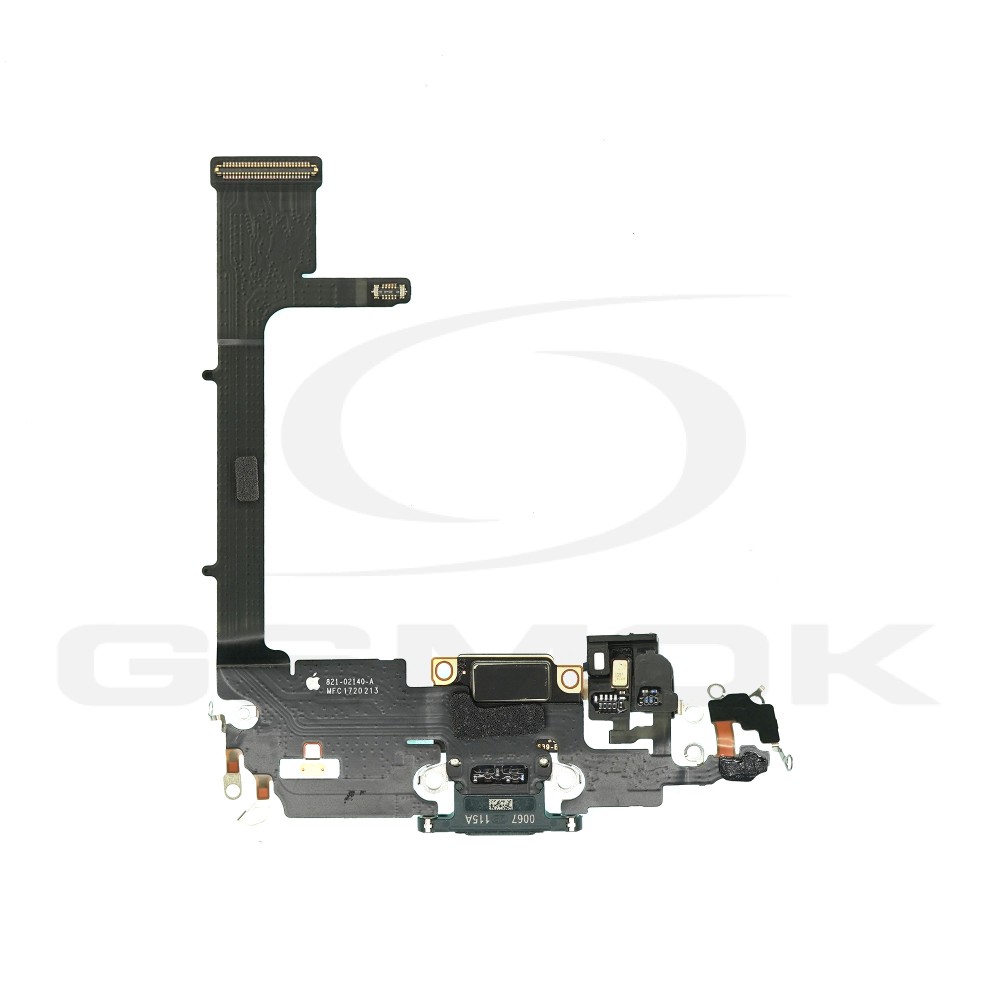 PCB/BOARD IPHONE 11 PRO WITH CHARGE CONNECTOR GREEN PULLED