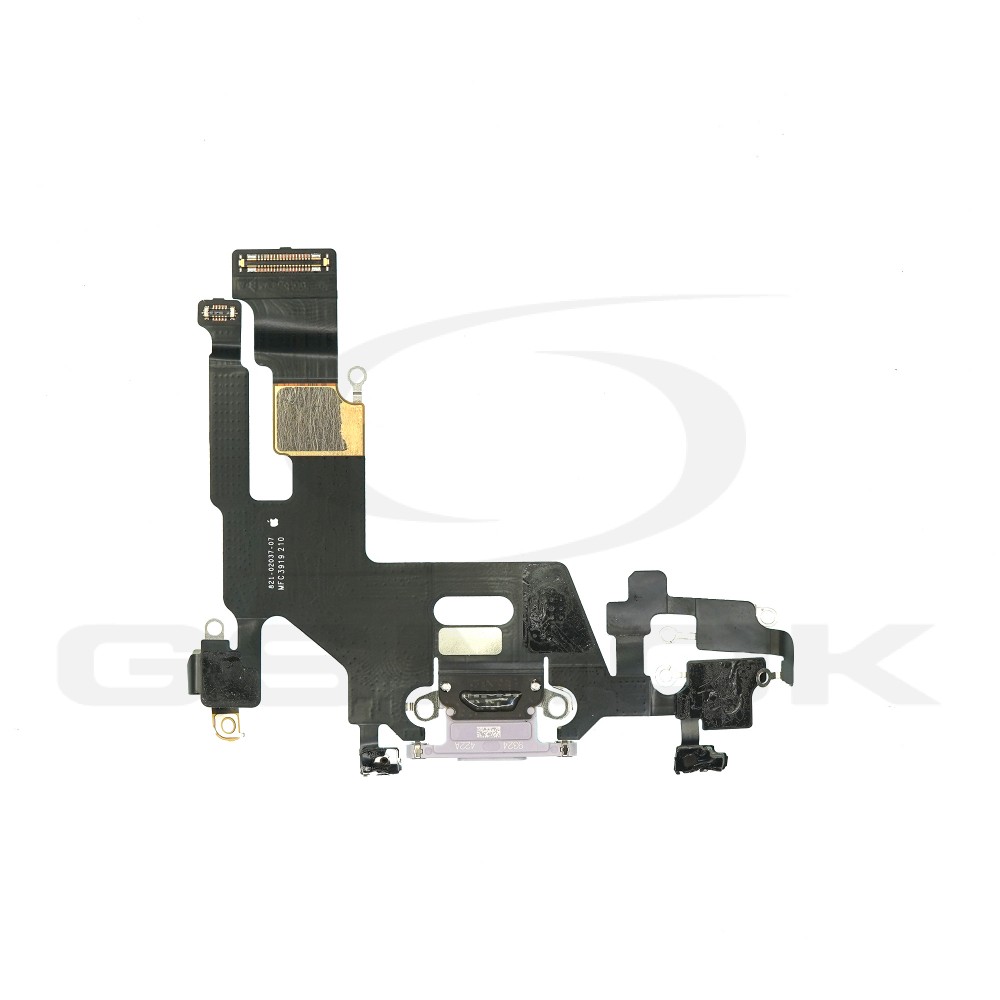 PCB/BOARD IPHONE 11 WITH CHARGE CONNECTOR LAVENDER PULLED