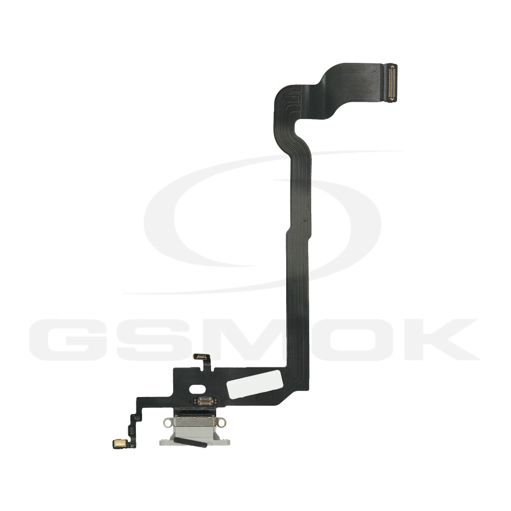 PCB/BOARD IPHONE X WITH CHARGE CONNECTOR WHITE PULLED