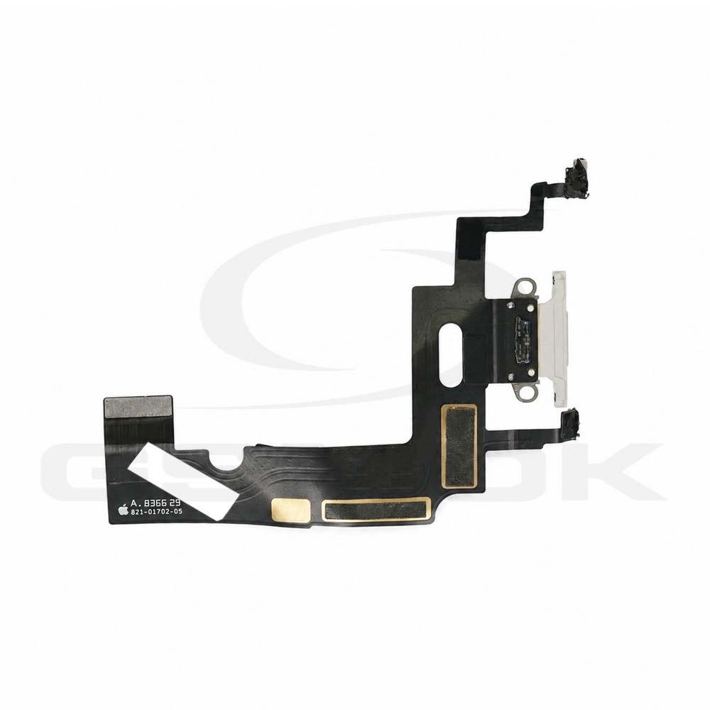PCB/BOARD IPHONE XR WITH CHARGE CONNECTOR WHITE PULLED