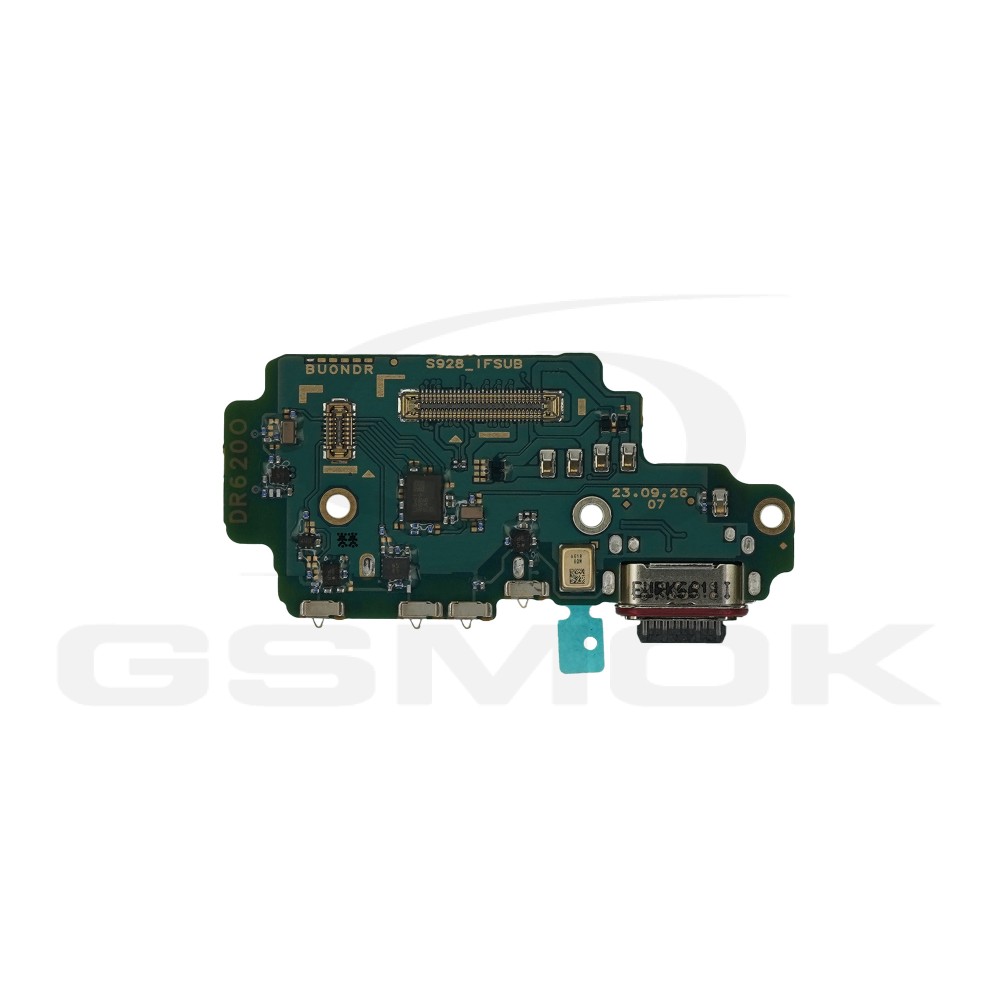 PCB/FLEX SAMSUNG S928 GALAXY S24 ULTRA WITH CHARGE CONNECTOR AND MICROPHONE GH96-16497A [ORIGINAL]