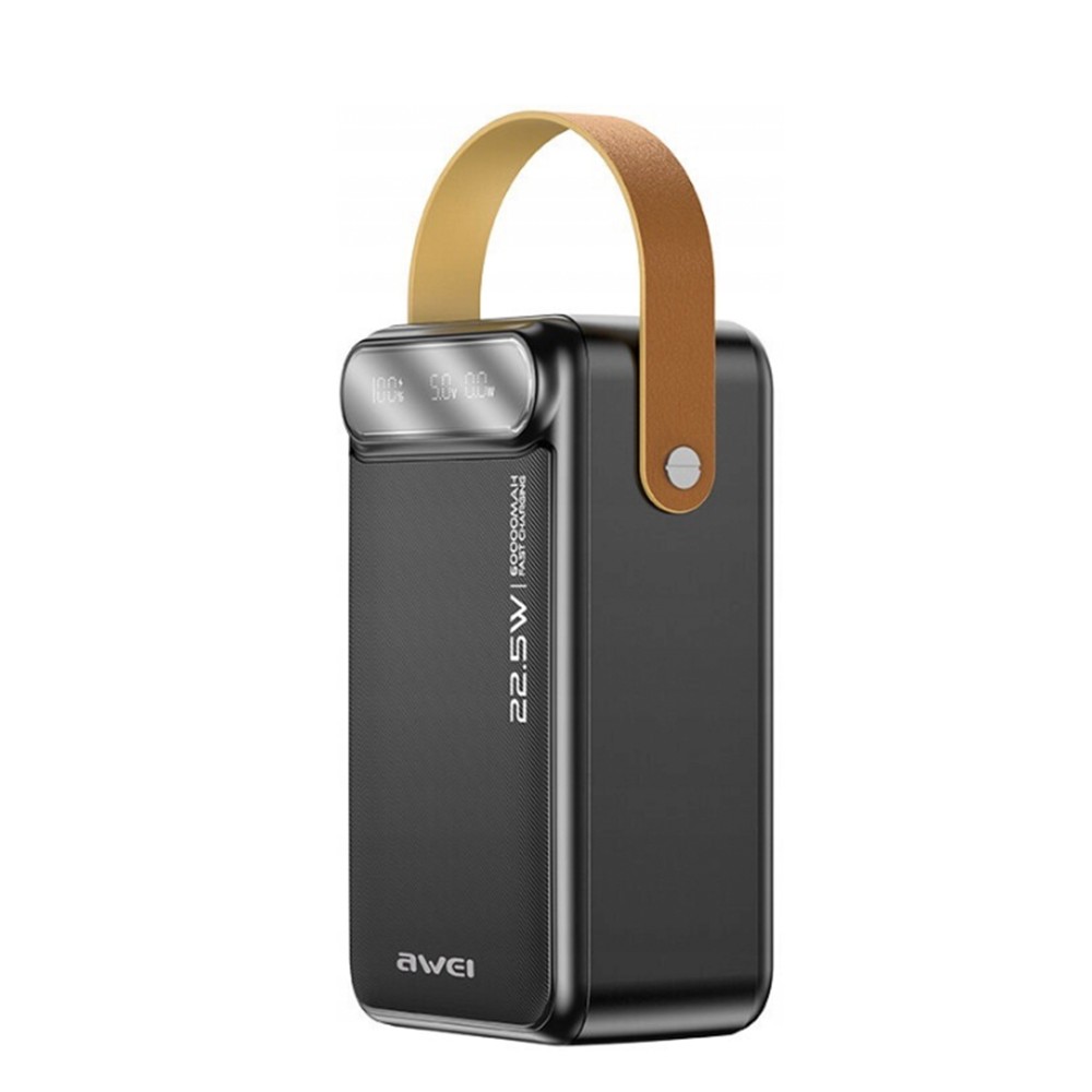 POWER BANK 60000MAH AWEI P101K 22.5W BLACK