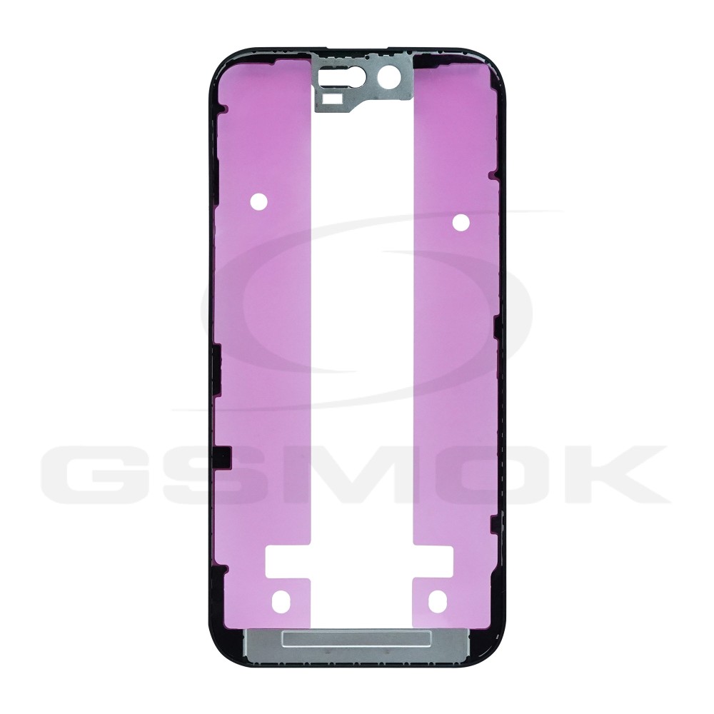 Photo num 2 - LCD FRAME IPHONE 15 BLACK WITH STICKER Photo num 2 - LCD FRAME IPHONE 15 BLACK WITH STICKER