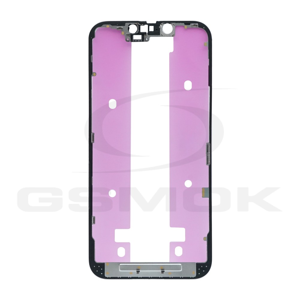 Photo num 1 - LCD FRAME IPHONE 16E BLACK WITH STICKER Photo num 1 - LCD FRAME IPHONE 16E BLACK WITH STICKER