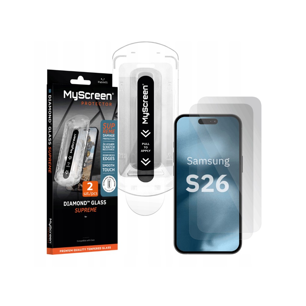 Photo num 1 - SAMSUNG S942 GALAXY S26 - MYSCREEN DIAMOND GLASS SUPREME Photo num 1 - SAMSUNG S942 GALAXY S26 - MYSCREEN DIAMOND GLASS SUPREME