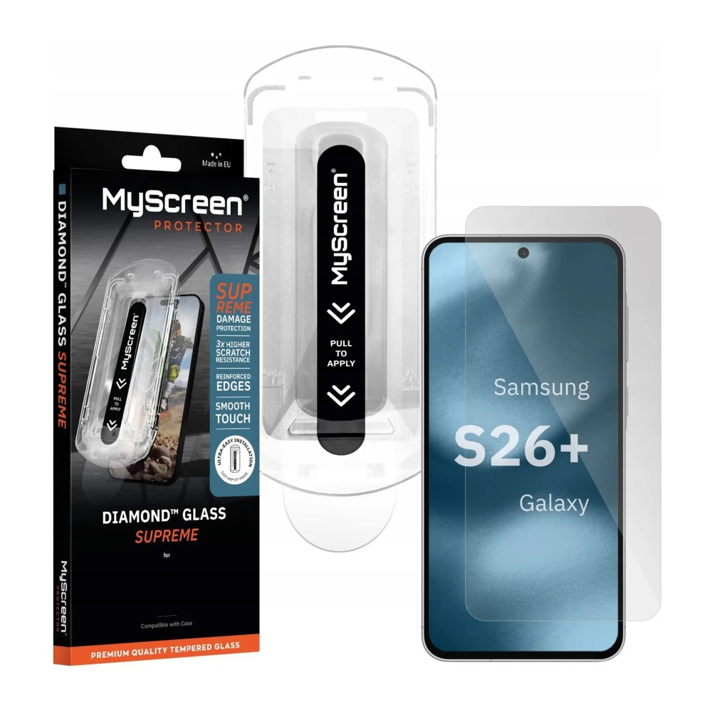 Photo num 1 - SAMSUNG S947 GALAXY S26 PLUS - MYSCREEN DIAMOND GLASS SUPREME Photo num 1 - SAMSUNG S947 GALAXY S26 PLUS - MYSCREEN DIAMOND GLASS SUPREME