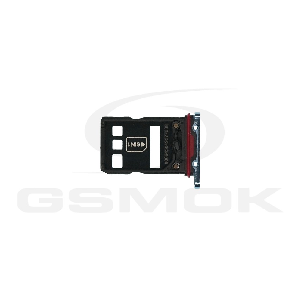 SIM CARD HOLDER HUAWEI P30 PRO MYSTIC BLUE PULLED