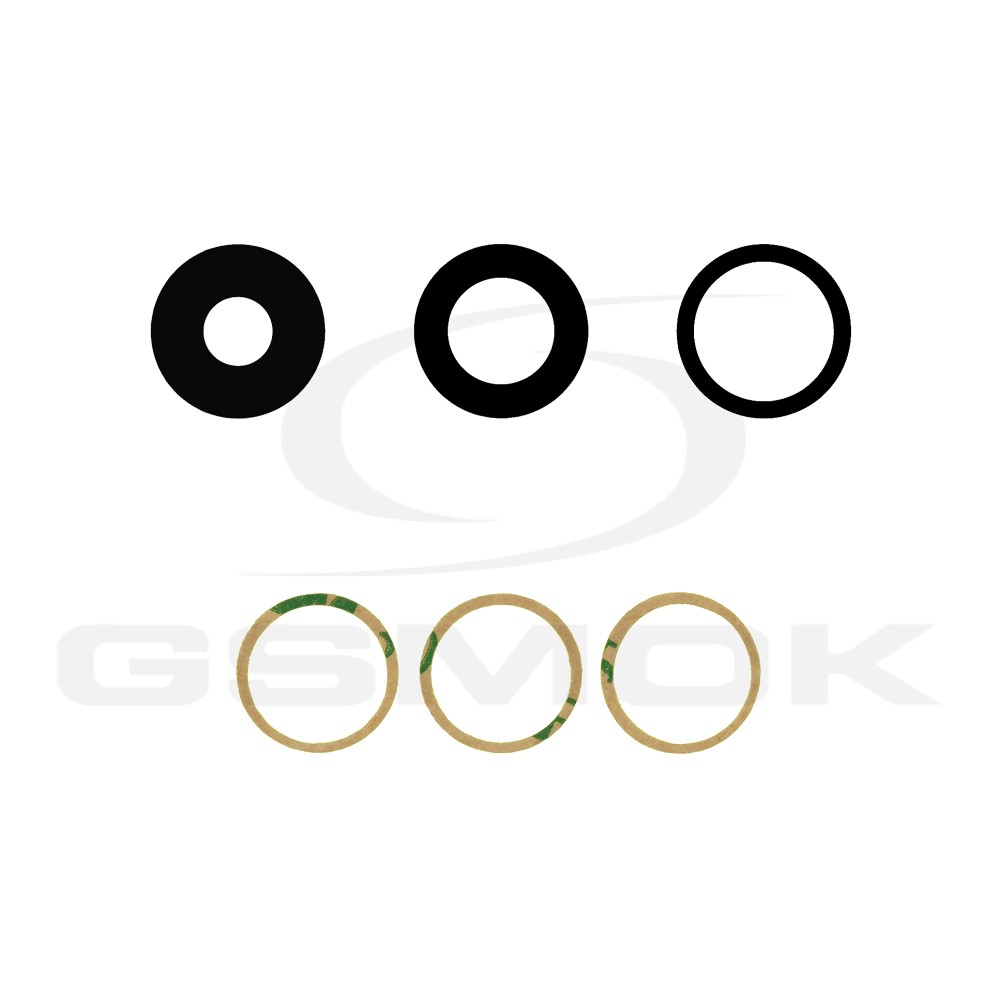 LENS OF CAMERA IPHONE 15 PRO WITH ADHESIVE TAPES [RMORE PREMIUM]