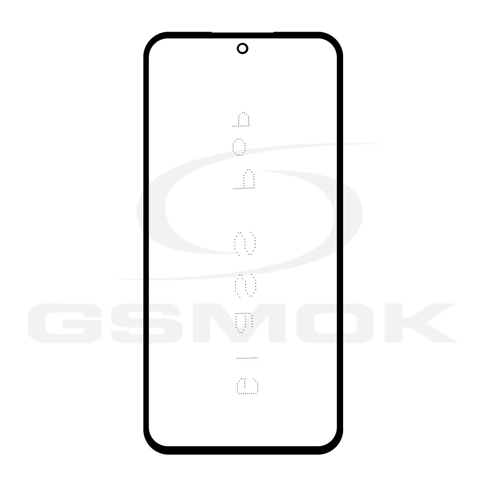 LENS SAMSUNG A356 GALAXY A35 5G BLACK WITH OCA G + OCA PRO