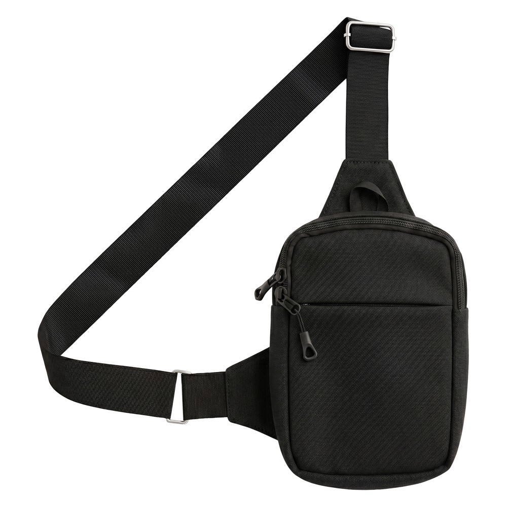 Photo num 1 - CROSSBODY BAG URBANFLEX 20X15X5CM BLACK Photo num 1 - CROSSBODY BAG URBANFLEX 20X15X5CM BLACK
