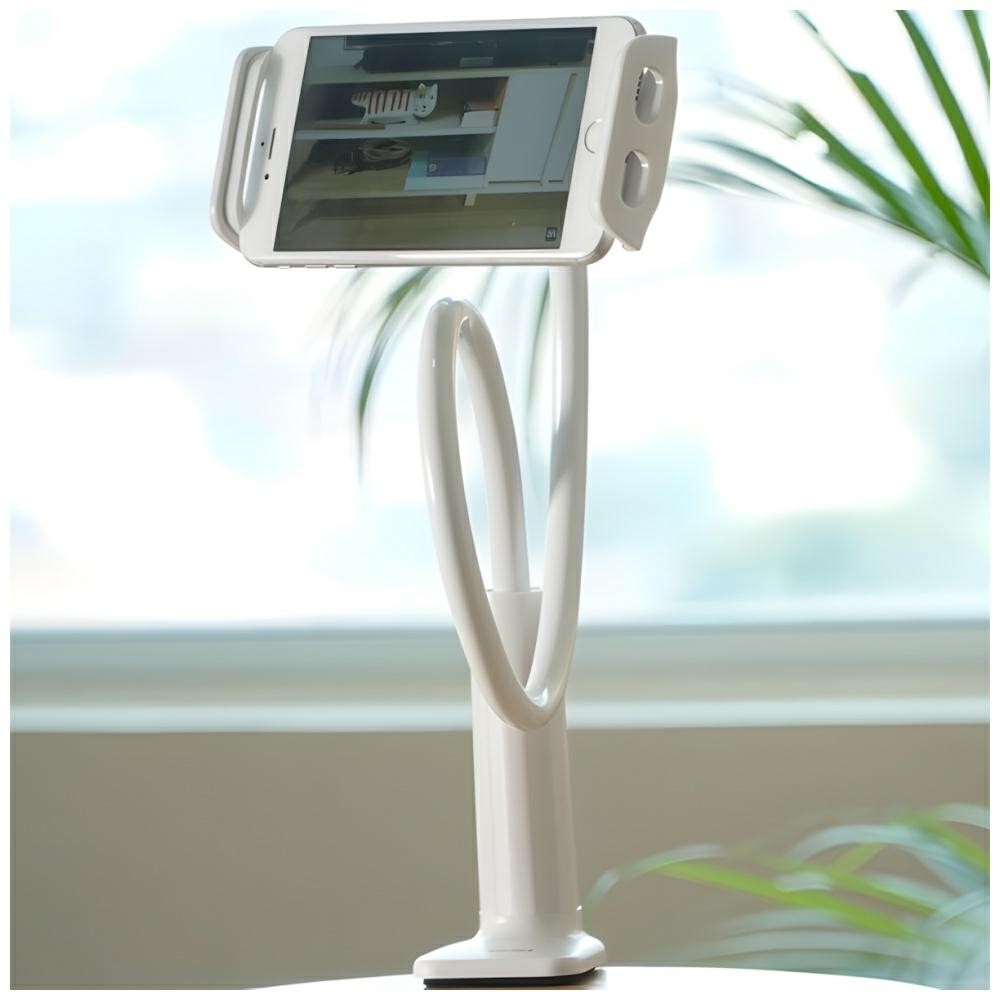 Photo num 4 - AWEI X3 DESK HOLDER 4 - 10.5 INCH WHITE Photo num 4 - AWEI X3 DESK HOLDER 4 - 10.5 INCH WHITE