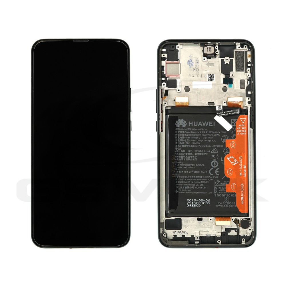 Photo num 1 - LCD Display HUAWEI P SMART Z WITH FRAME AND BATTERY BLACK 02352RRF ORIGINAL SERVICE PACK Photo num 1 - LCD Display HUAWEI P SMART Z WITH FRAME AND BATTERY BLACK 02352RRF ORIGINAL SERVICE PACK