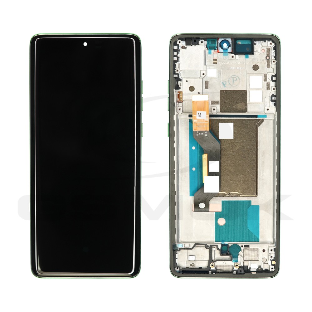 Photo num 1 - LCD Display MOTOROLA EDGE 60 GREEN WITH FRAME 5D68C29944 ORIGINAL SERVICE PACK Photo num 1 - LCD Display MOTOROLA EDGE 60 GREEN WITH FRAME 5D68C29944 ORIGINAL SERVICE PACK