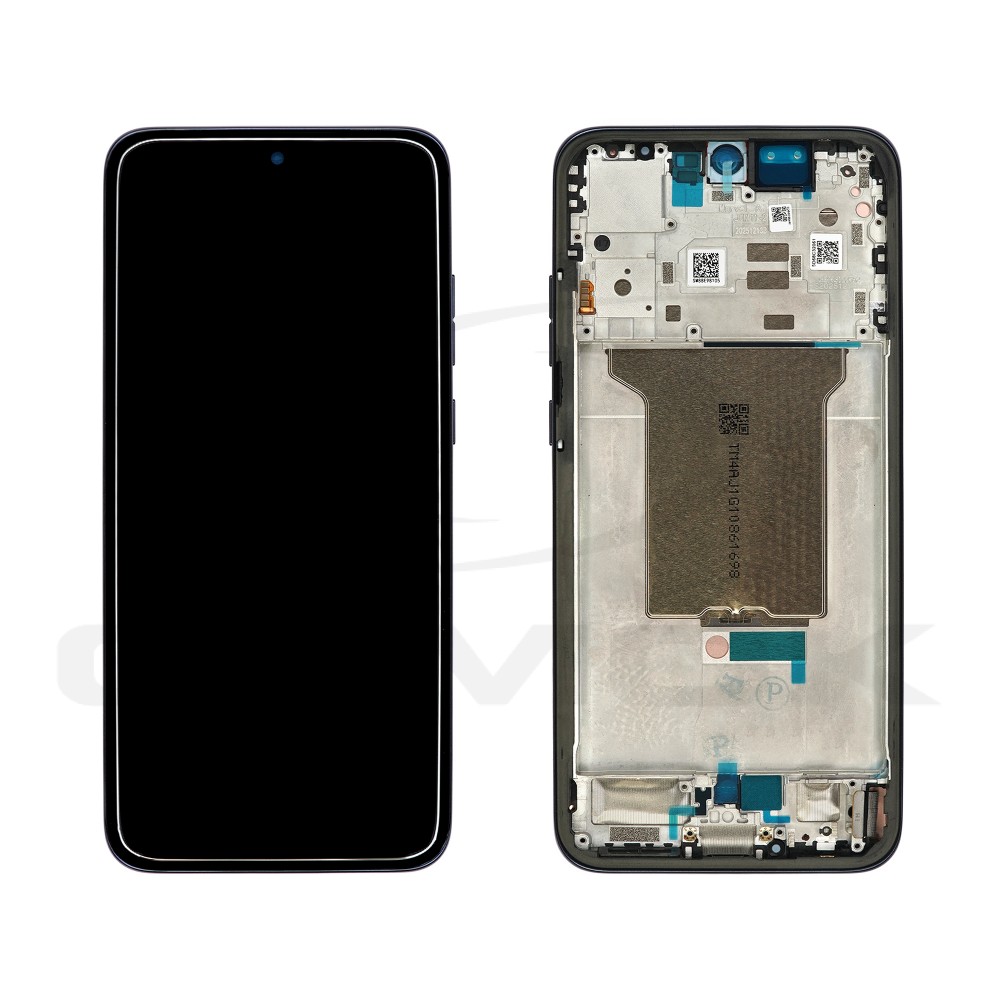 LCD Display MOTOROLA EDGE 70 FUSION WITH FRAME BLACK 5D68C32061 5D68C32056 ORIGINAL SERVICE PACK