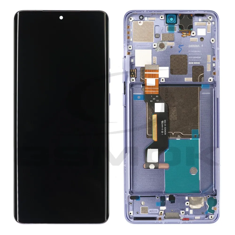 LCD Display MOTOROLA MOTO EDGE 50 PRO XT2403 WITH FRAME LAVENDER 5D68C24323 5D68C24093 5D68C24326 ORIGINAL SERVICE PACK