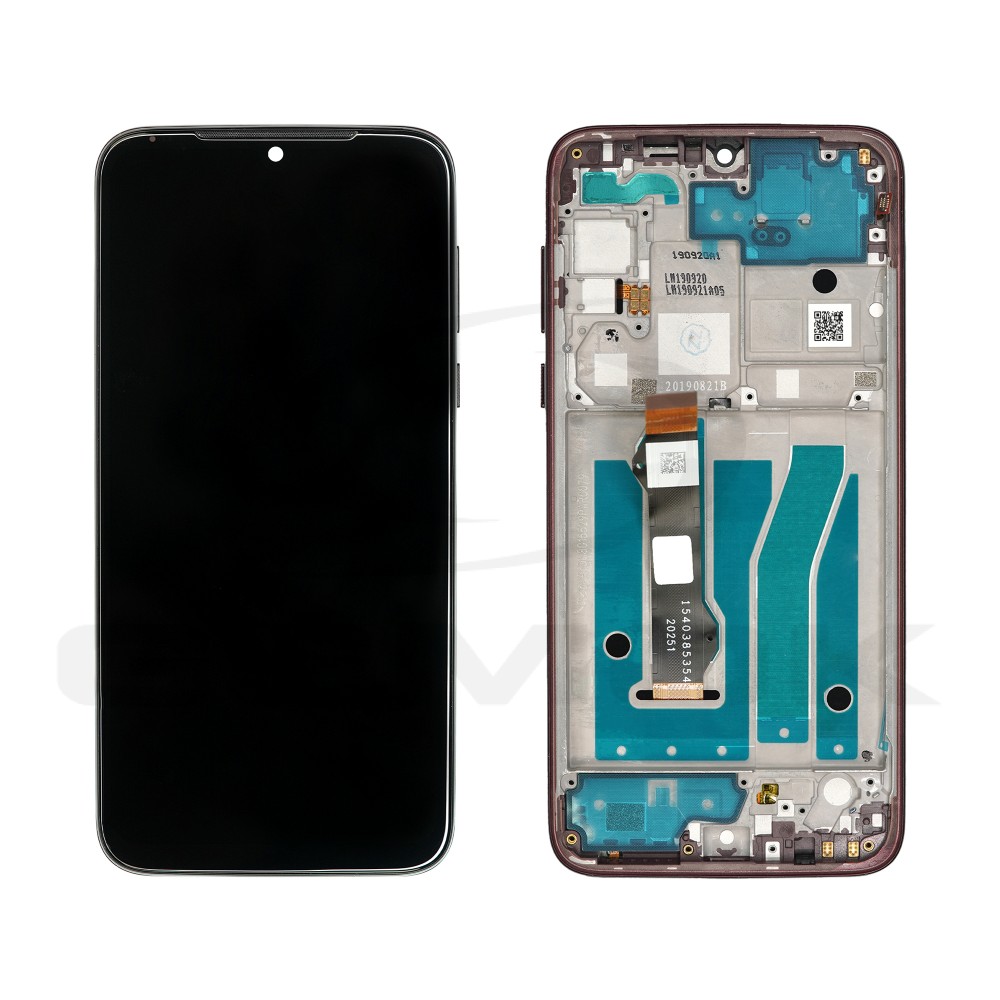 LCD Display MOTOROLA MOTO G8 PLUS WITH FRAME RED 5D68C15529 5D68C15529PW ORIGINAL SERVICE PACK