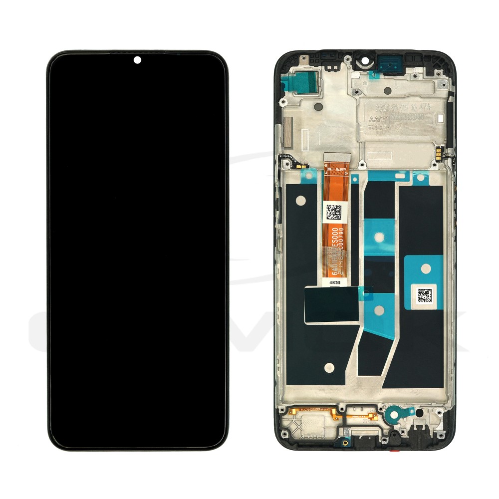 LCD Display OPPO A16 / A16S 4908019 4908018 BLACK ORG SERVICE PACK