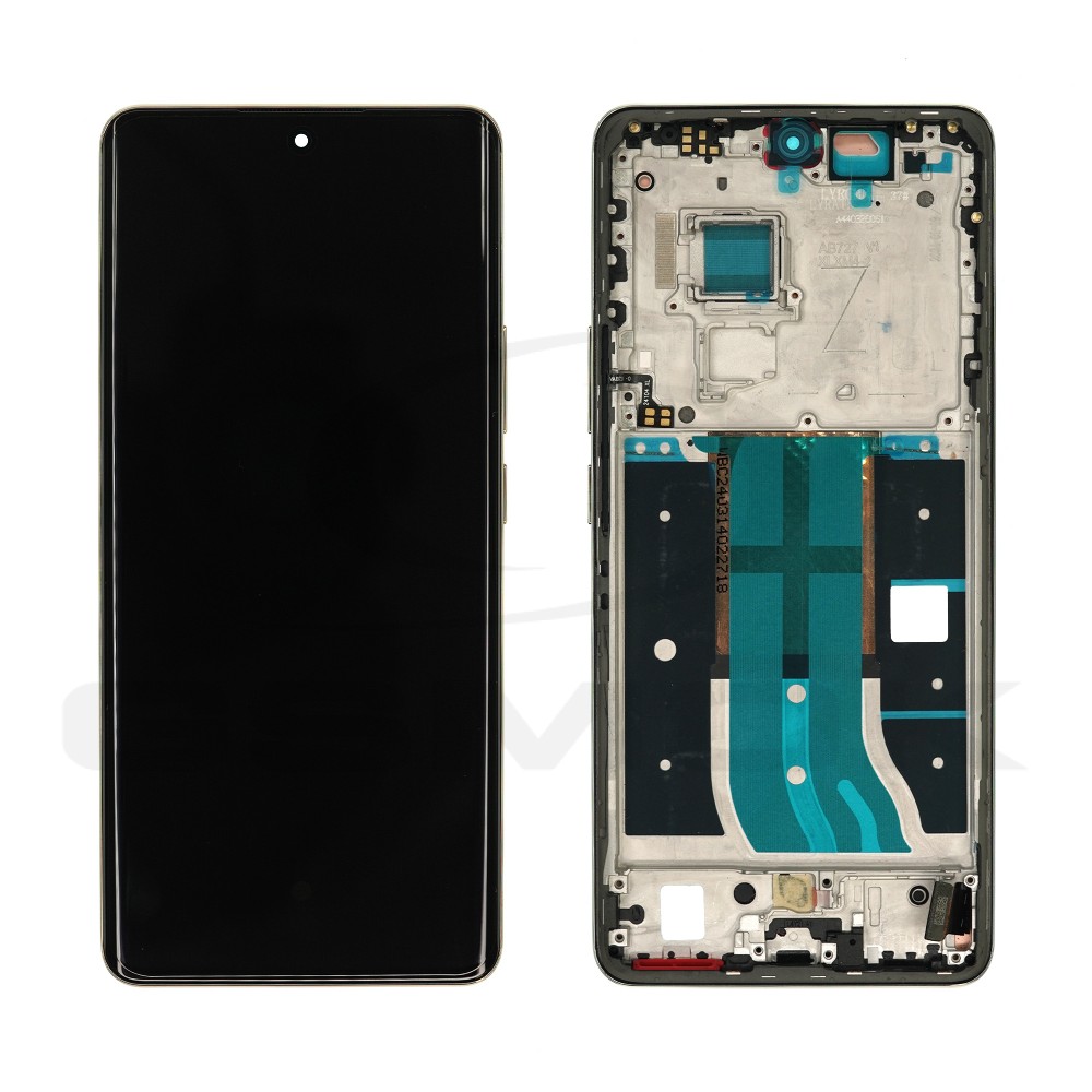 Photo num 1 - LCD Display REALME 12 PRO 5G 621029000163 WITH FRAME NAVIGATOR BEIGE ORIGINAL SERVICE PACK Photo num 1 - LCD Display REALME 12 PRO 5G 621029000163 WITH FRAME NAVIGATOR BEIGE ORIGINAL SERVICE PACK