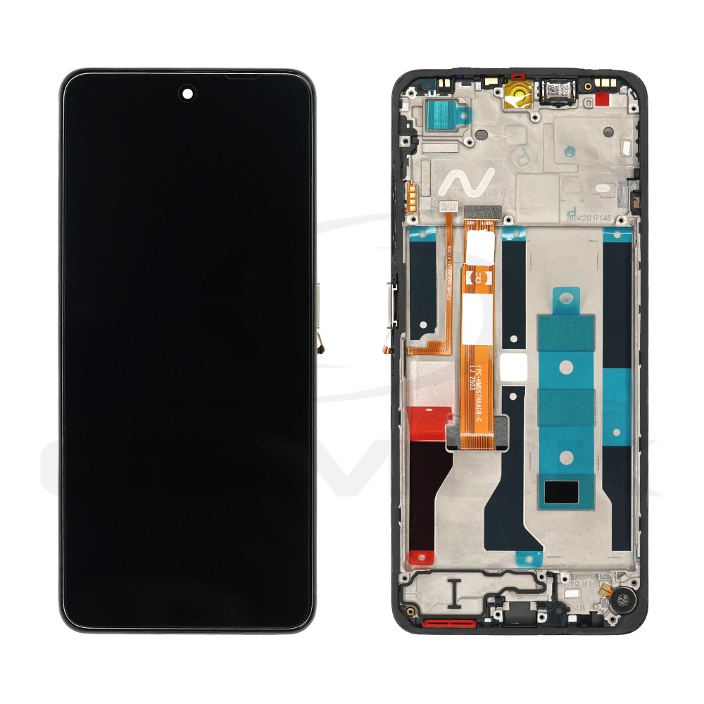 LCD Display REALME C75 5G WITH FRAME + GOLD BUTTON 621029000536 ORIGINAL SERVICE PACK