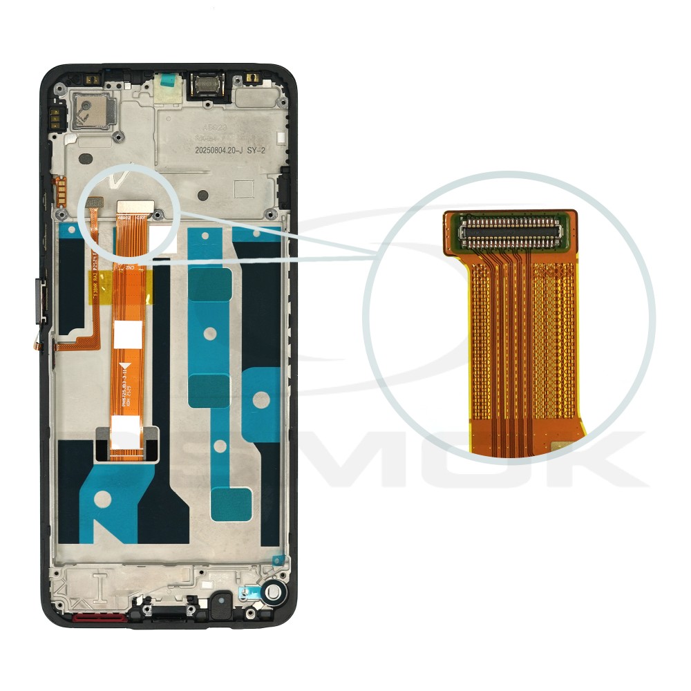 Photo num 2 - LCD Display REALME C75 WITH FRAME + BLACK BUTTON 621029000365 ORIGINAL SERVICE PACK Photo num 2 - LCD Display REALME C75 WITH FRAME + BLACK BUTTON 621029000365 ORIGINAL SERVICE PACK
