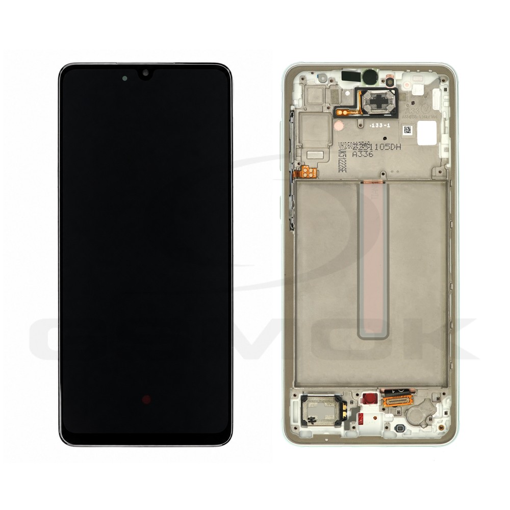 LCD Display SAMSUNG A336 GALAXY A33 5G WHITE WITH FRAME GH82-28143B GH82-28144B ORIGINAL SERVICE PACK
