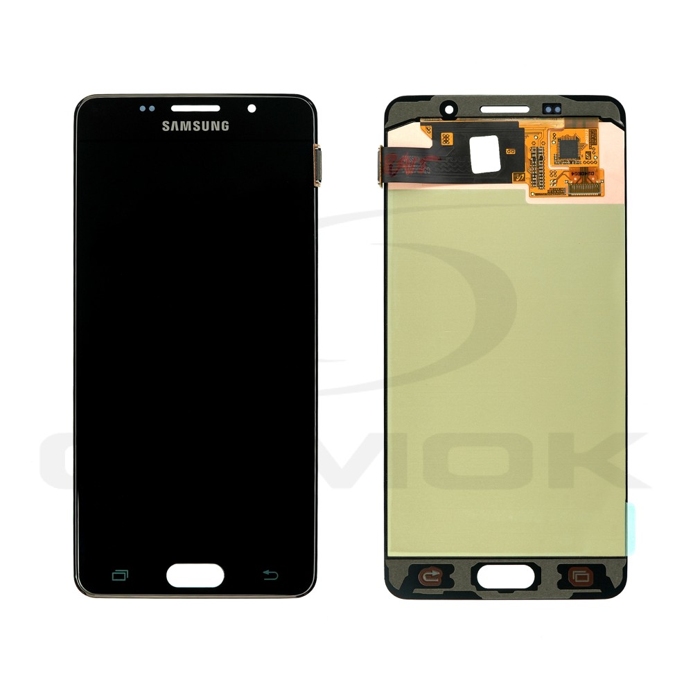 LCD Display SAMSUNG A510 GALAXY A5 2016 BLACK GH97-18250B ORIGINAL SERVICE PACK