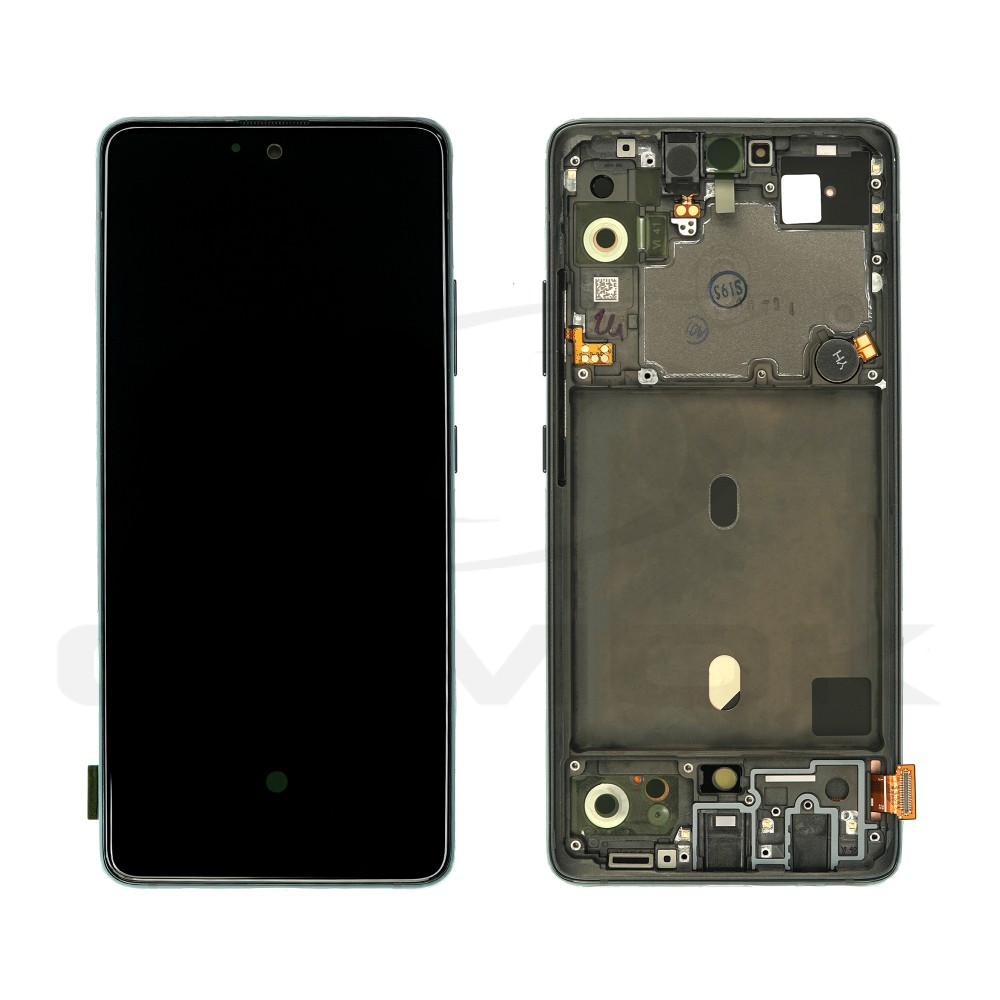LCD Display SAMSUNG A516 GALAXY A51 5G BLACK WITH FRAME GH82-23124A, GH82-23100A ORIGINAL SERVICE PACK