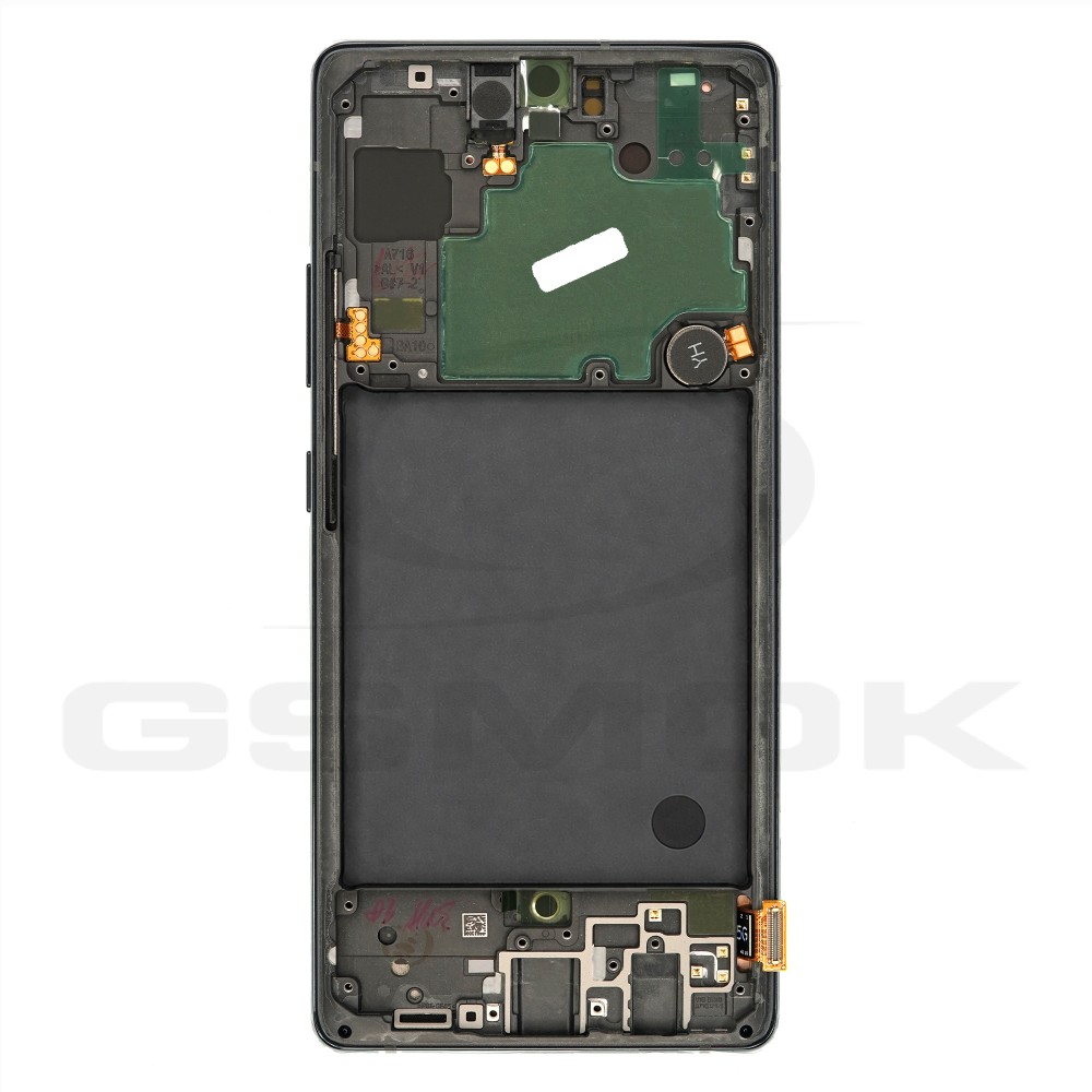Photo num 2 - LCD Display SAMSUNG A716 GALAXY A71 5G BLACK WITH FRAME GH82-22804A ORIGINAL SERVICE PACK Photo num 2 - LCD Display SAMSUNG A716 GALAXY A71 5G BLACK WITH FRAME GH82-22804A ORIGINAL SERVICE PACK