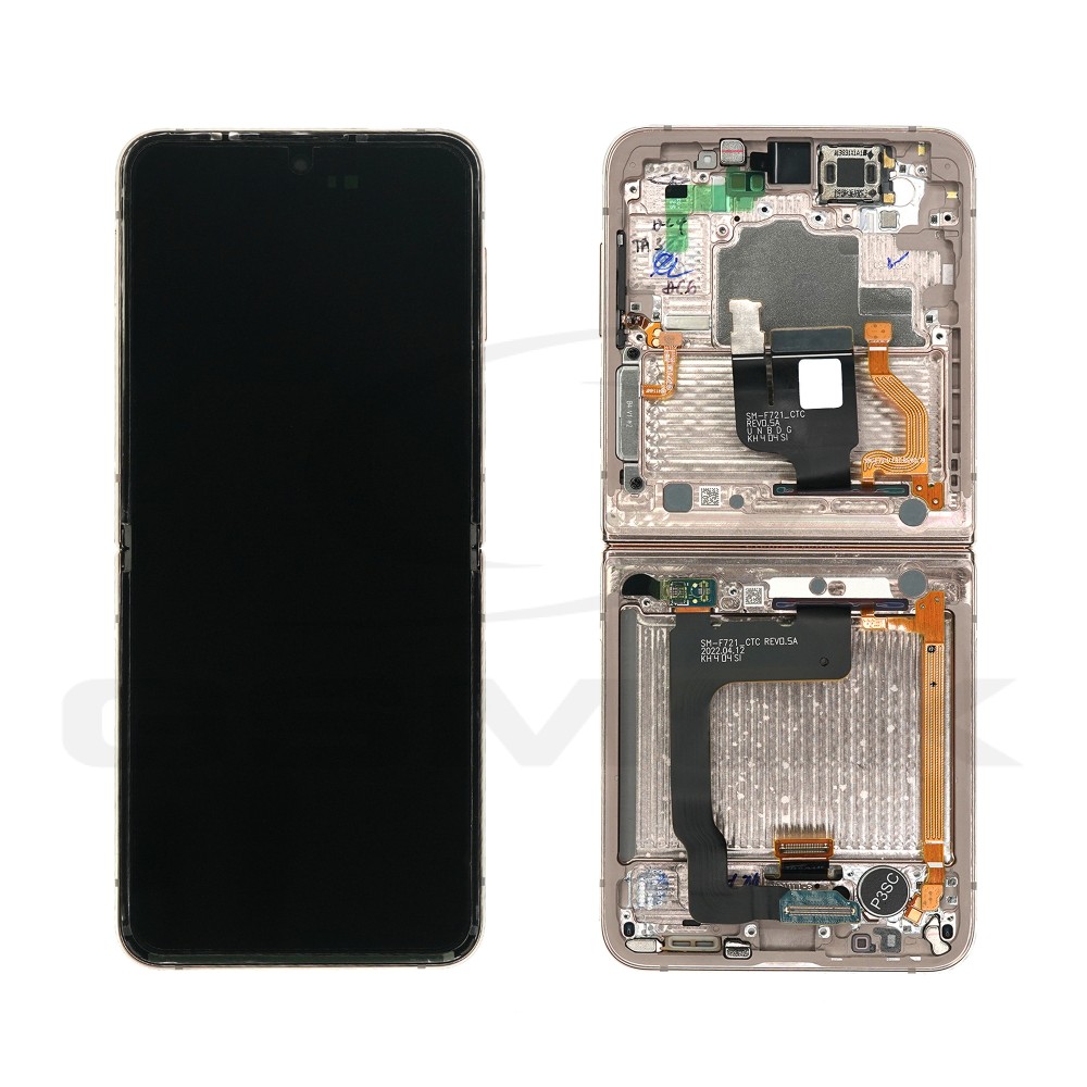 LCD Display SAMSUNG F721 GALAXY Z FLIP 4 ROSE GOLD GH82-29441C GH82-30239C GH82-30238C GH82-29440C GH82-30421C ORIGINAL SERVICE PACK