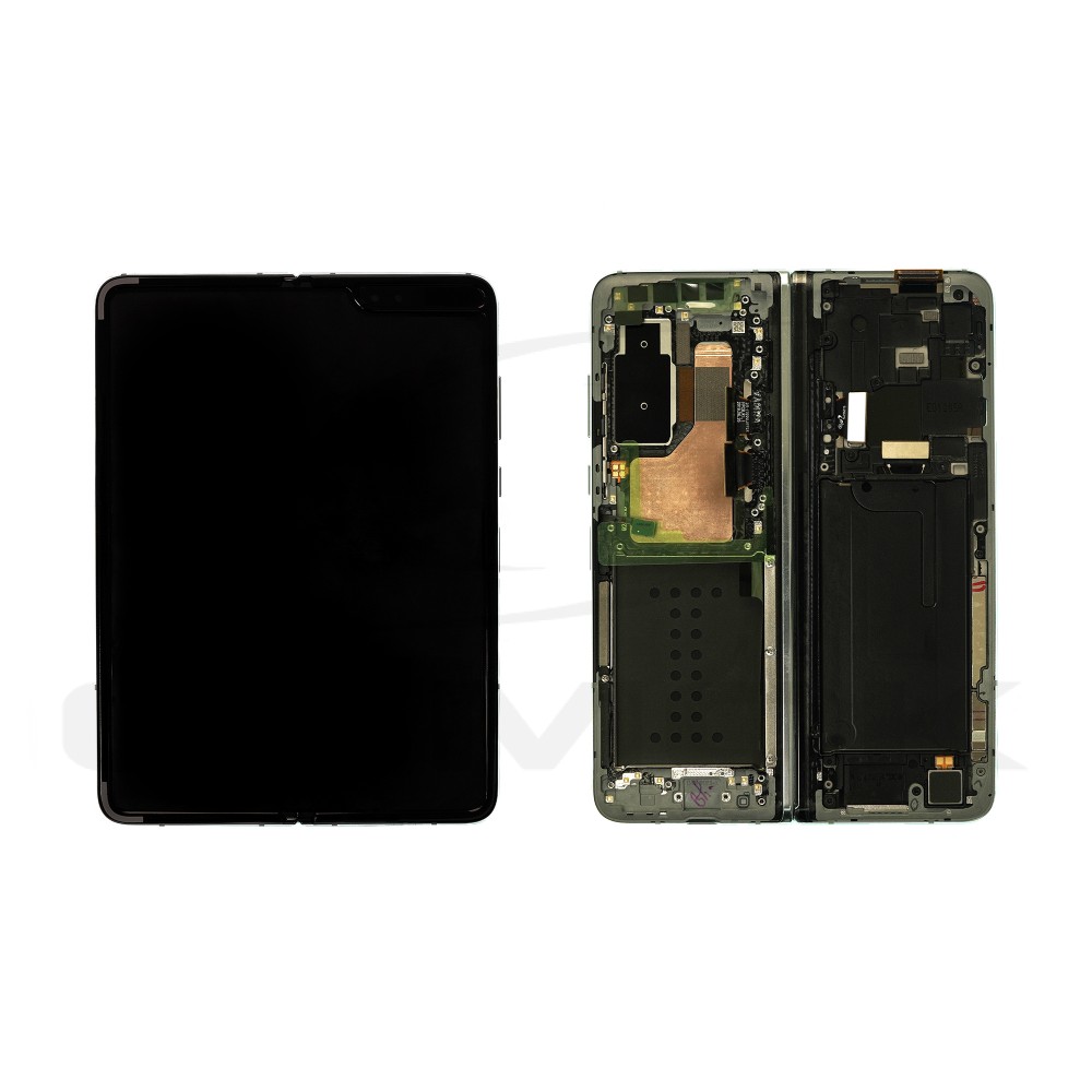 LCD Display SAMSUNG F907 GALAXY FOLD 5G SILVER GH82-21195A ORIGINAL SERVICE PACK