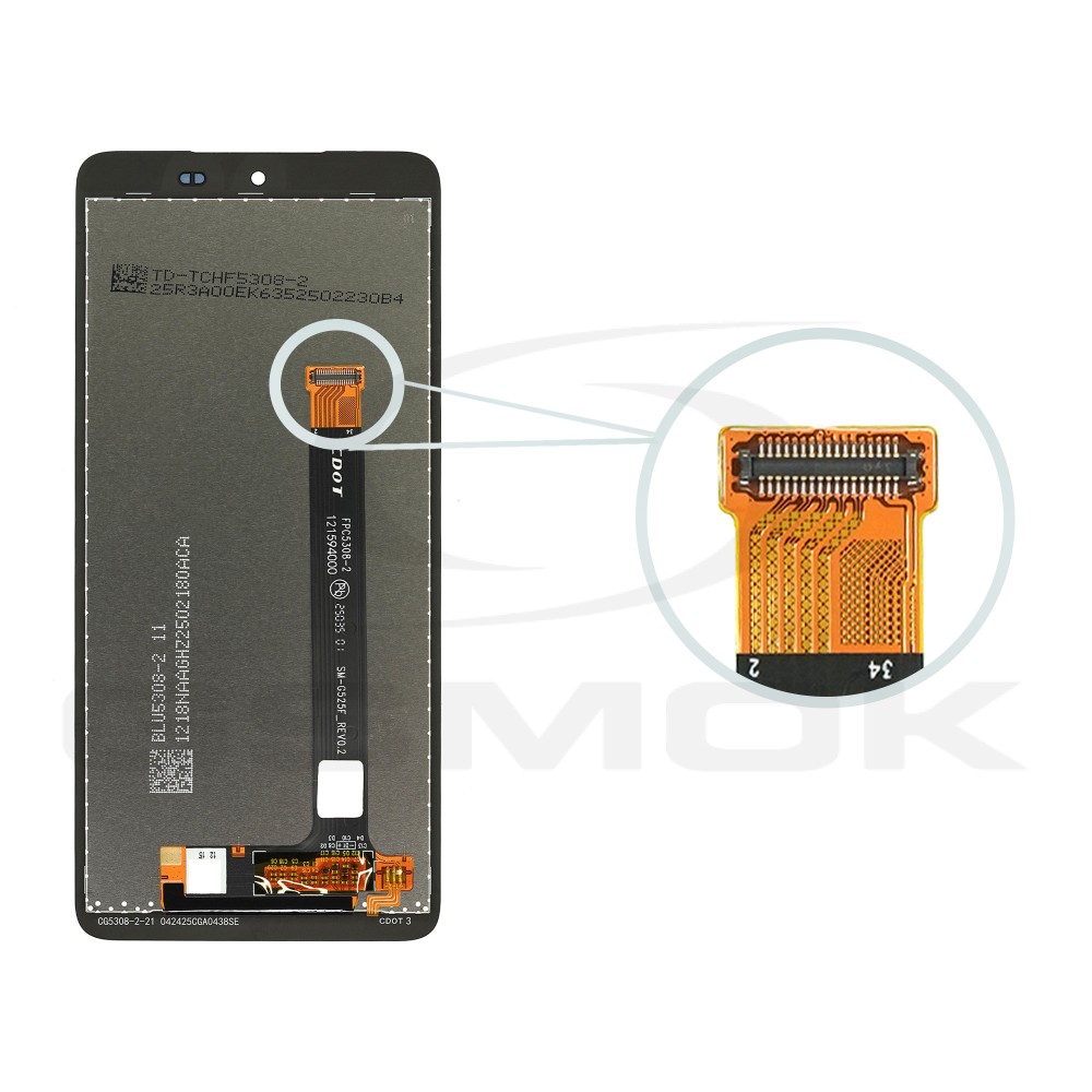 Photo num 3 - LCD Display SAMSUNG G525 GALAXY XCOVER 5 GH96-14254A ORIGINAL SERVICE PACK Photo num 3 - LCD Display SAMSUNG G525 GALAXY XCOVER 5 GH96-14254A ORIGINAL SERVICE PACK