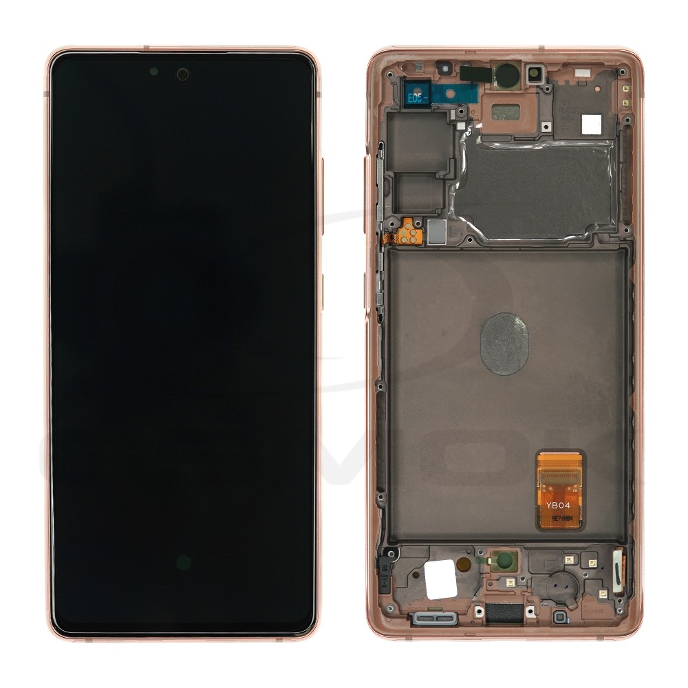 LCD Display SAMSUNG G780 GALAXY S20 FE ORANGE WITH FRAME GH82-24219F GH82-24220F GH82-24214F GH82-24215F GH82-31328F GH82-31329F GH82-31321F GH82-29056F ORIGINAL SERVICE PACK