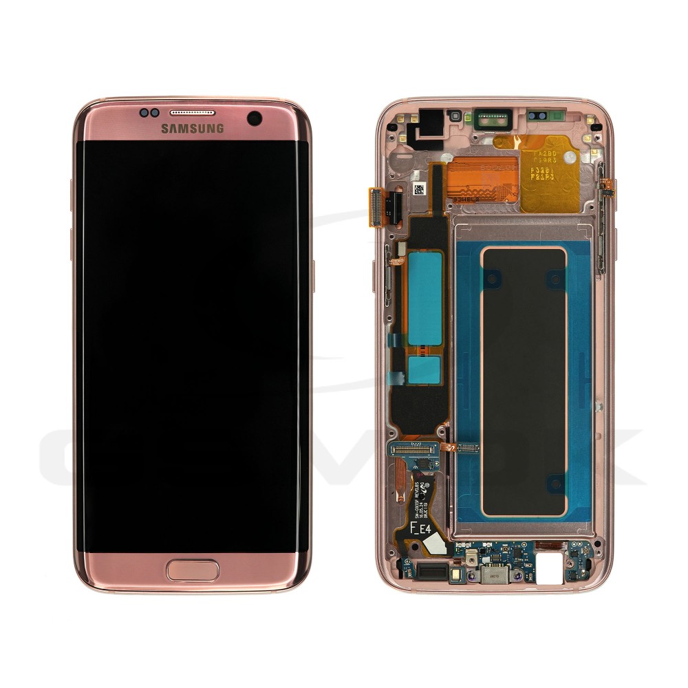 Photo num 1 - LCD Display SAMSUNG G935 GALAXY S7 EDGE ROSE GOLD WITH FRAME GH97-18533E GH97-18767E GH97-18594E ORIGINAL SERVICE PACK Photo num 1 - LCD Display SAMSUNG G935 GALAXY S7 EDGE ROSE GOLD WITH FRAME GH97-18533E GH97-18767E GH97-18594E ORIGINAL SERVICE PACK
