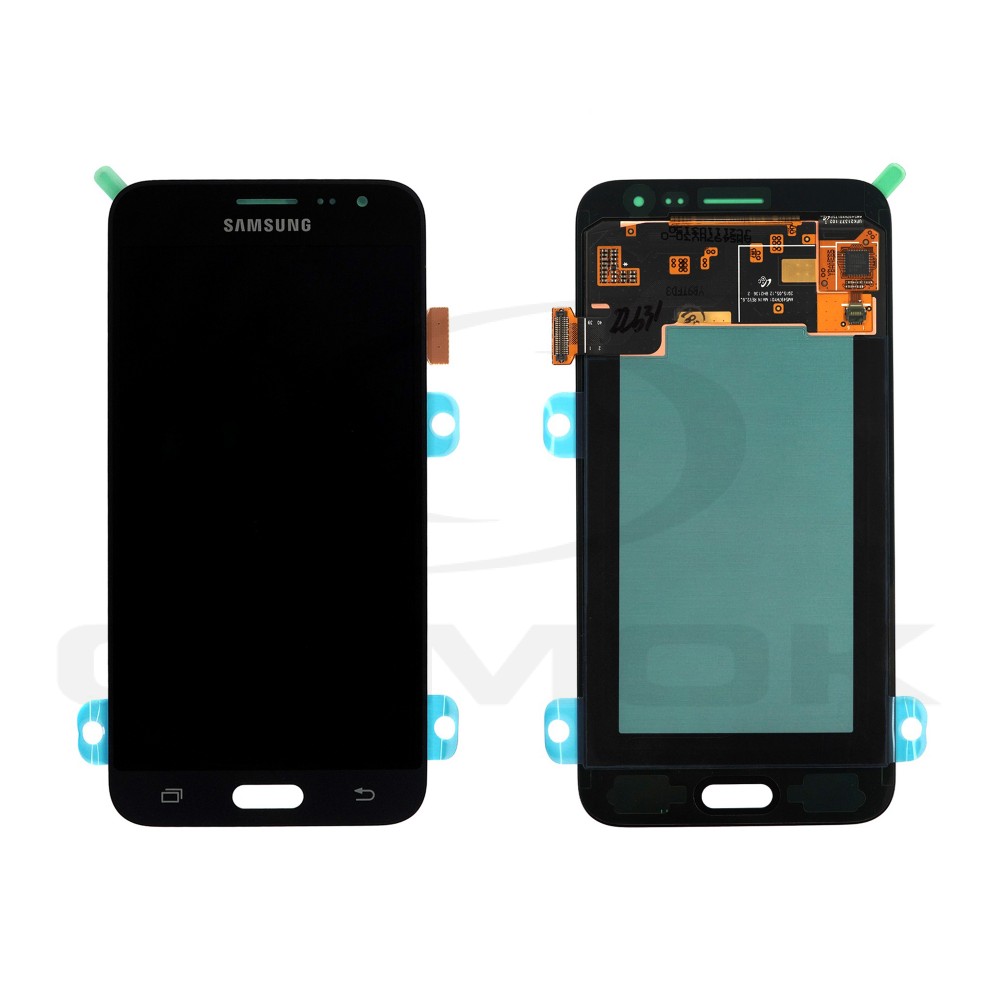 LCD Display SAMSUNG J320 GALAXY J3 2016 BLACK GH97-18414C GH97-18748C ORIGINAL SERVICE PACK