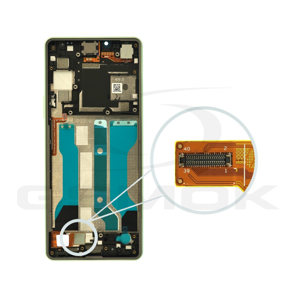 Photo num 4 - LCD Display SONY XPERIA 10 V GREEN WITH FRAME A5061093A ORIGINAL SERVICE PACK Photo num 4 - LCD Display SONY XPERIA 10 V GREEN WITH FRAME A5061093A ORIGINAL SERVICE PACK