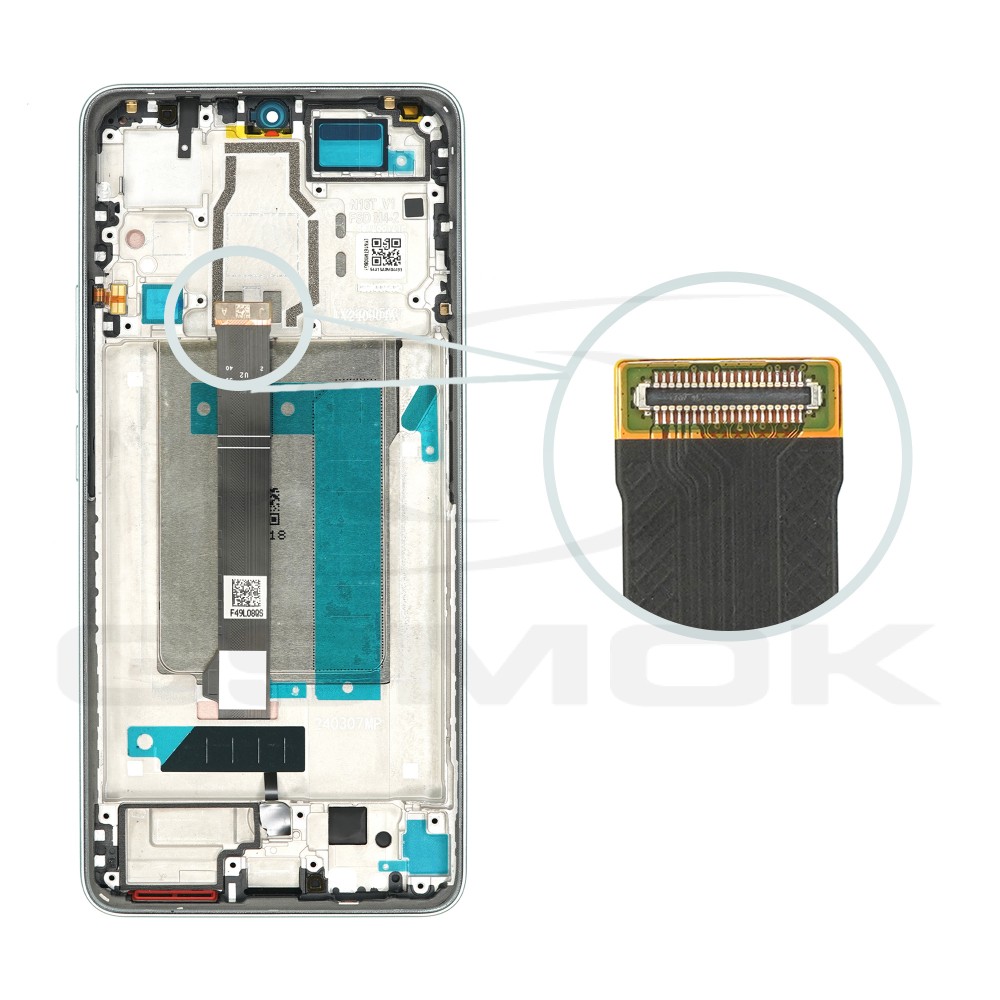 Photo num 4 - LCD Display XIAOMI XIAOMI POCO F6 GREEN 5600060N16T00 ORIGINAL SERVICE PACK Photo num 4 - LCD Display XIAOMI XIAOMI POCO F6 GREEN 5600060N16T00 ORIGINAL SERVICE PACK