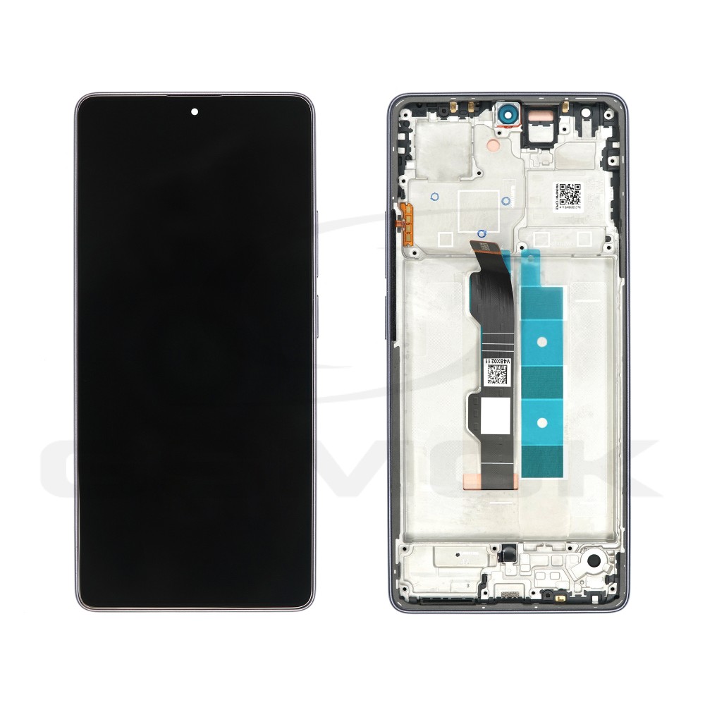 LCD Display XIAOMI REDMI NOTE 13 PRO 4G / POCO M6 PRO 4G WITH FRAME PURPLE 56000200N600 5600020N6P00 ORIGINAL SERVICE PACK