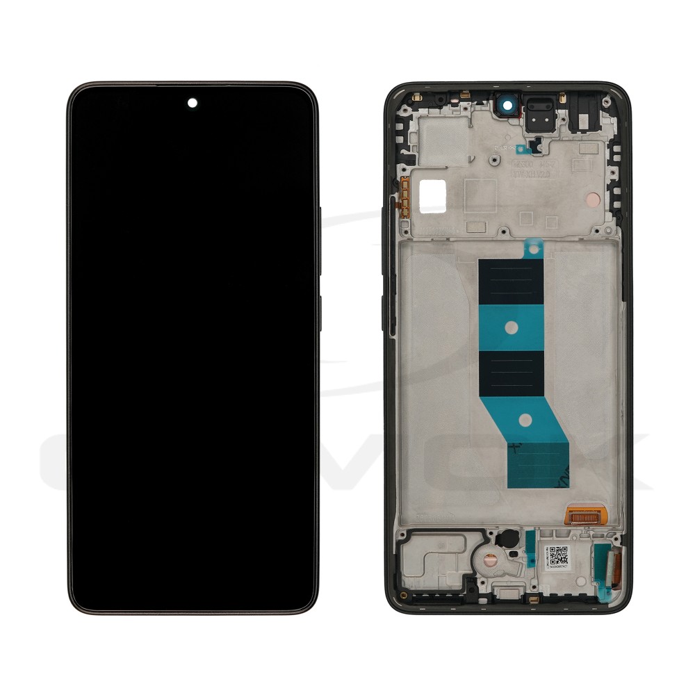 LCD Display XIAOMI REDMI NOTE 14 5G BLACK WITH FRAME 56002000O1700 ORIGINAL SERVICE PACK