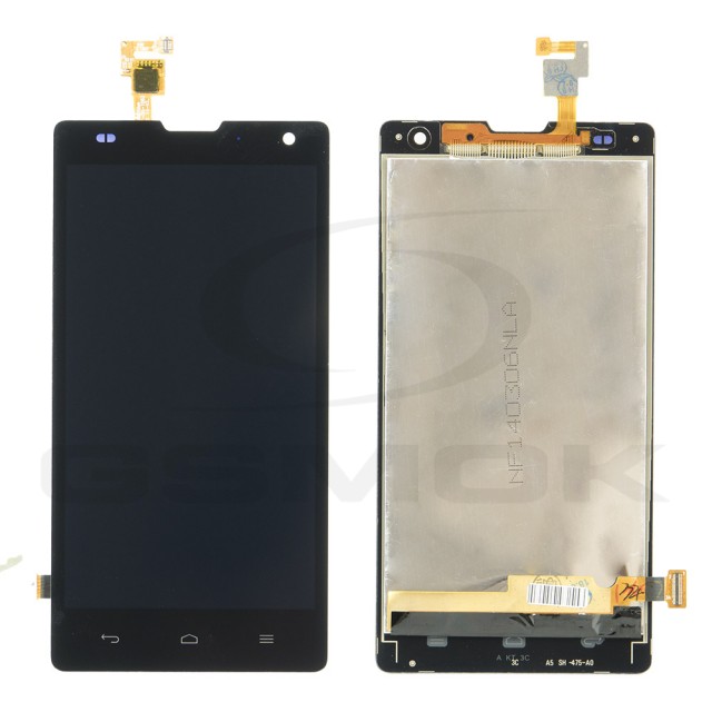 Zdjęcie 1 - WYŚWIETLACZ LCD + PANEL DOTYKOWY KOMPLET HUAWEI G740 CZARNY