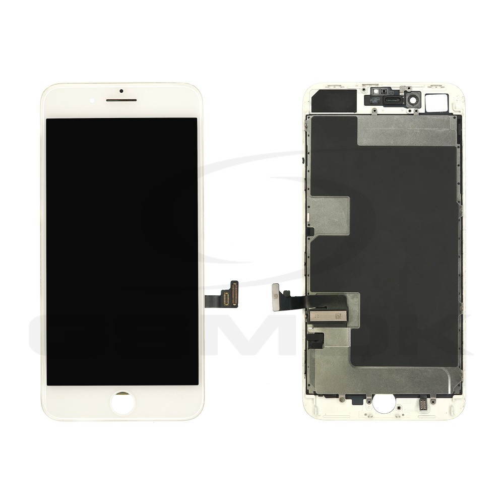 LCD Display IPHONE 8 PLUS WHITE PULLED GRADE C