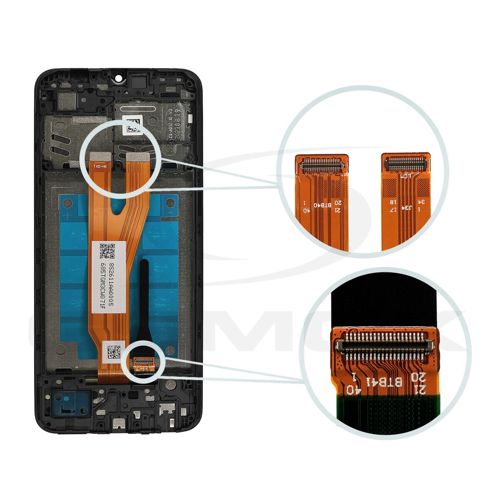 Photo num 2 - LCD Display SAMSUNG A032 GALAXY A03 CORE 2022 WITH FRAME GH81-21711A ORIGINAL SERVICE PACK Photo num 2 - LCD Display SAMSUNG A032 GALAXY A03 CORE 2022 WITH FRAME GH81-21711A ORIGINAL SERVICE PACK