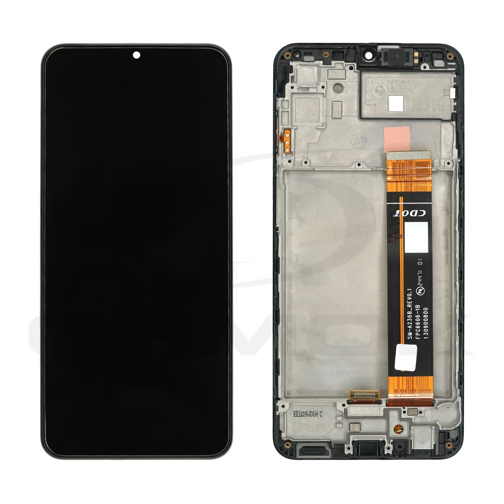 LCD Display SAMSUNG A236 GALAXY A23 5G WITH FRAME GH82-29734A GH82-29735A GH82-29736A ORIGINAL SERVICE PACK