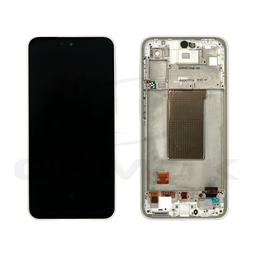 Photo num 1 - LCD Display SAMSUNG A376 GALAXY A37 WHITE WITH FRAME GH82-39232C ORIGINAL SERVICE PACK Photo num 1 - LCD Display SAMSUNG A376 GALAXY A37 WHITE WITH FRAME GH82-39232C ORIGINAL SERVICE PACK