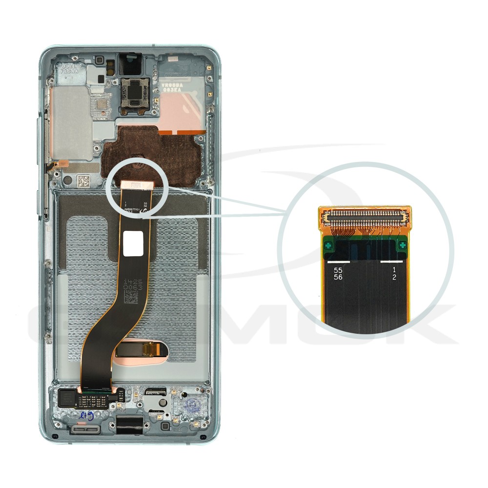 Photo num 5 - LCD Display SAMSUNG G985 G986 GALAXY S20 PLUS WITH FRAME NO CAMERA AURA BLUE GH82-31445D GH82-31441D GH82-31442D ORIGINAL SERVICE PACK Photo num 5 - LCD Display SAMSUNG G985 G986 GALAXY S20 PLUS WITH FRAME NO CAMERA AURA BLUE GH82-31445D GH82-31441D GH82-31442D ORIGINAL SERVICE PACK
