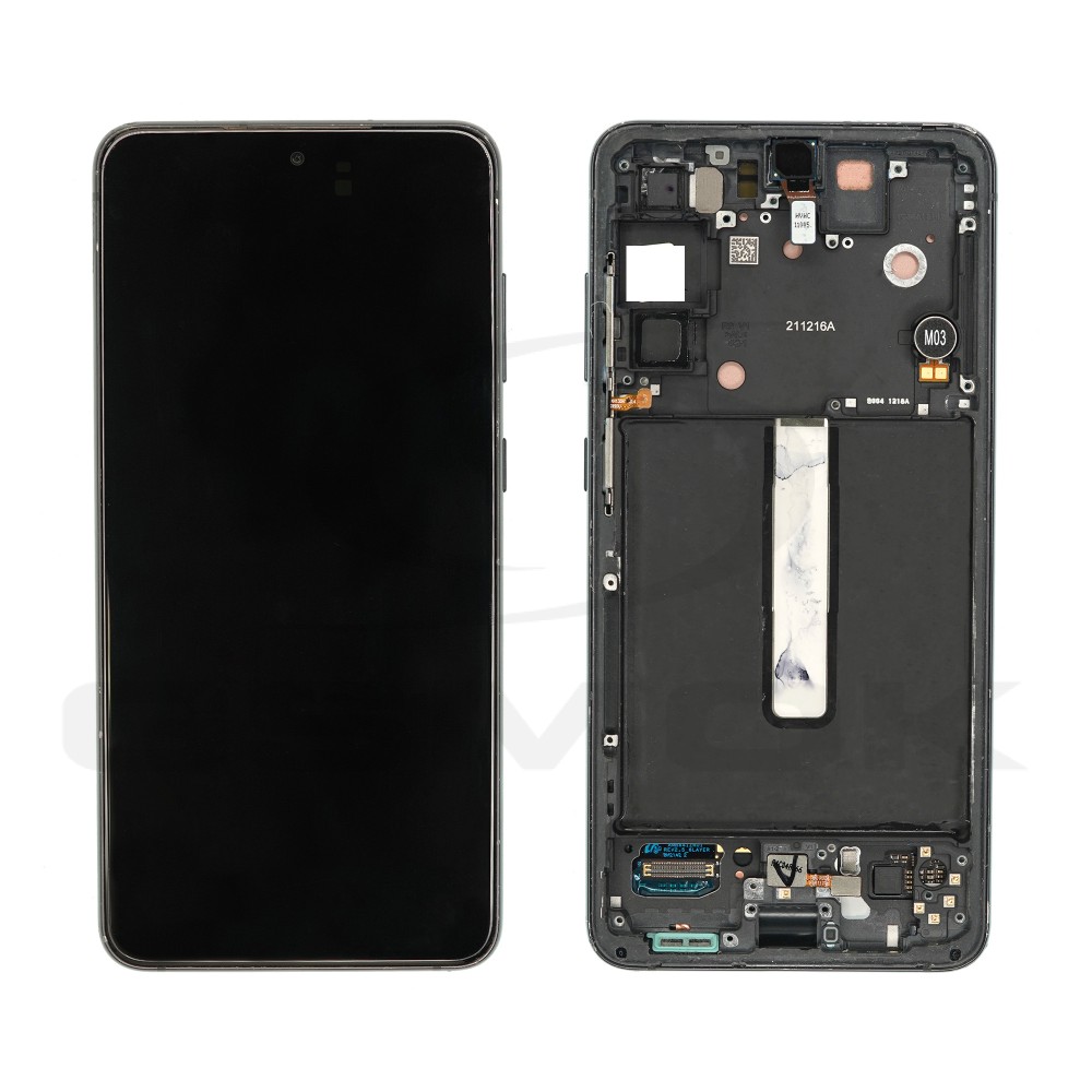 Photo num 1 - LCD Display SAMSUNG G990 GALAXY S21 FE GRAY WITH FRAME PULLED GRADE C Photo num 1 - LCD Display SAMSUNG G990 GALAXY S21 FE GRAY WITH FRAME PULLED GRADE C