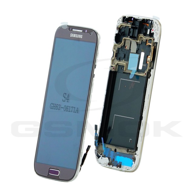 Zdjęcie 5 - WYŚWIETLACZ LCD DO SAMSUNG I9506 GALAXY S4 LTE+ FIOLETOWY Z RAMKĄ GH97-15202D ORYGINAŁ SERVICE PACK