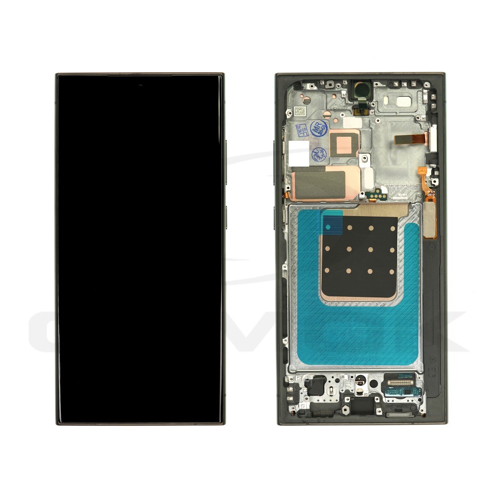 LCD Display SAMSUNG S928 GALAXY S24 ULTRA BLACK WITH FRAME EU [OLED SOFT RMORE 6.8]