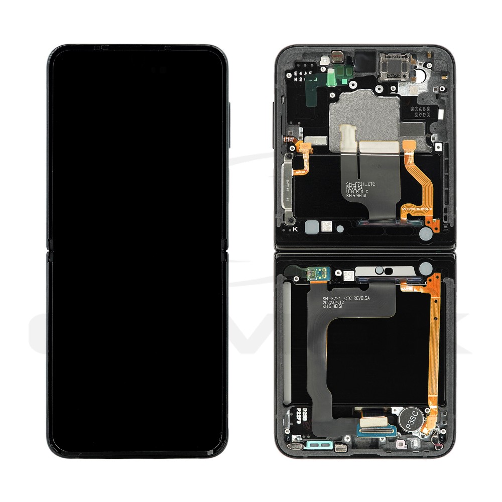 Photo num 1 - LCD Display SAMSUNG F721 GALAXY Z FLIP 4 BLACK GH82-29440E GH82-29441E GH82-30238E GH82-30239E ORIGINAL SERVICE PACK Photo num 1 - LCD Display SAMSUNG F721 GALAXY Z FLIP 4 BLACK GH82-29440E GH82-29441E GH82-30238E GH82-30239E ORIGINAL SERVICE PACK